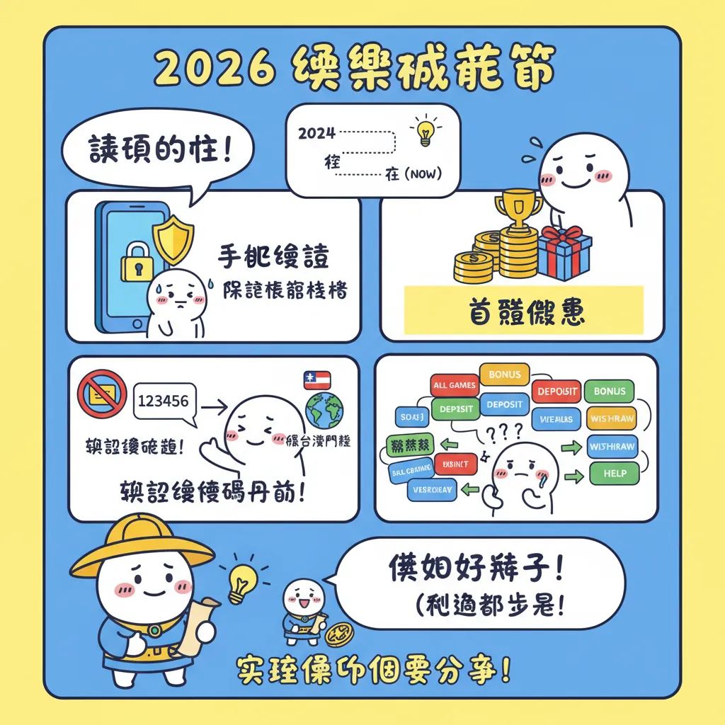 娛樂城註冊新手教學：手機驗證與首儲優惠攻略