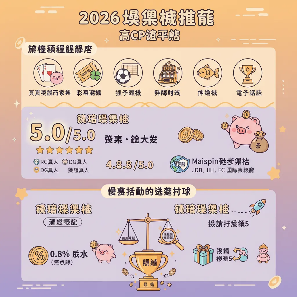 娛樂城遊戲種類與優惠活動怎麼選？新手必看攻略